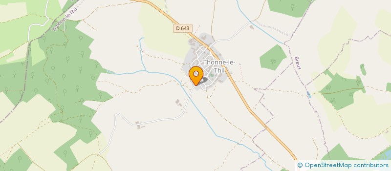 localisation de l'entreprise BOIS CONCEPT STYLE à THONNE-LE-THIL