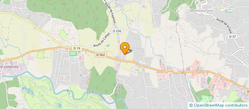 localisation de l'entreprise BOIS CREATION CONCEPT  MONTAUROUX