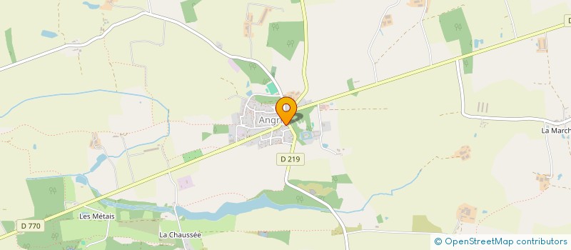 localisation de l'entreprise BOIS D'ANDIGNE  VALLONS-DE-L'ERDRE