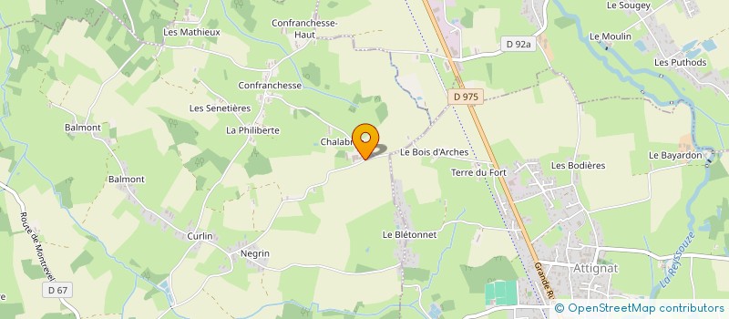 localisation de l'entreprise BOIS D'ARCHE ENERGIES à BRESSE VALLONS