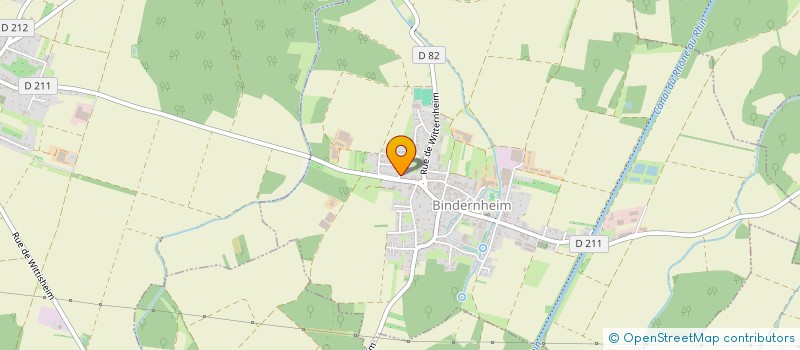 localisation de l'entreprise BOIS D EBERSHEIM  EBERSHEIM