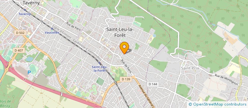 localisation de l'entreprise BOIS DE CHAUFF 95 à LALANDE-EN-SON