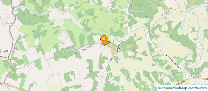 localisation de l'entreprise BOIS DE CHAUFFAGE DU QUERCY à PORTE-DU-QUERCY