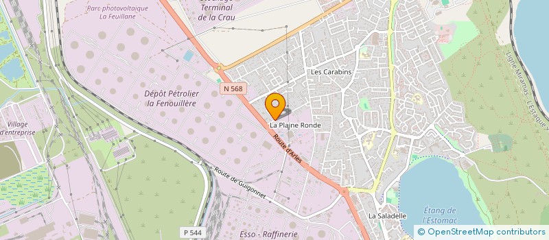 localisation de l'entreprise BOIS DE CHAUFFAGE & GARDIENNAGE à FOS-SUR-MER