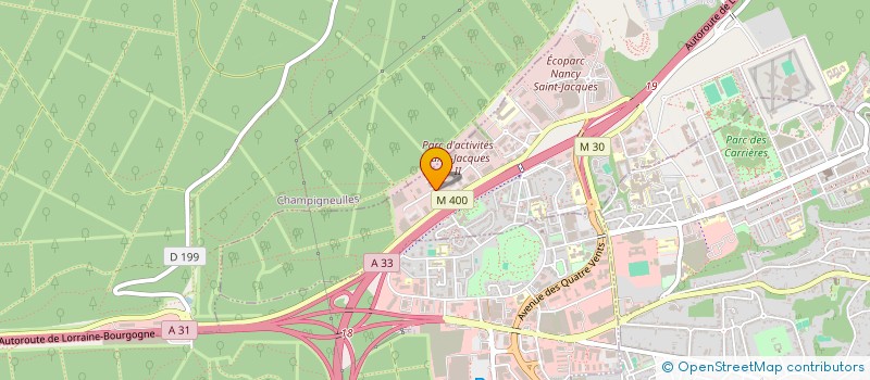 localisation de l'entreprise BOIS DE HAYE  MAXEVILLE