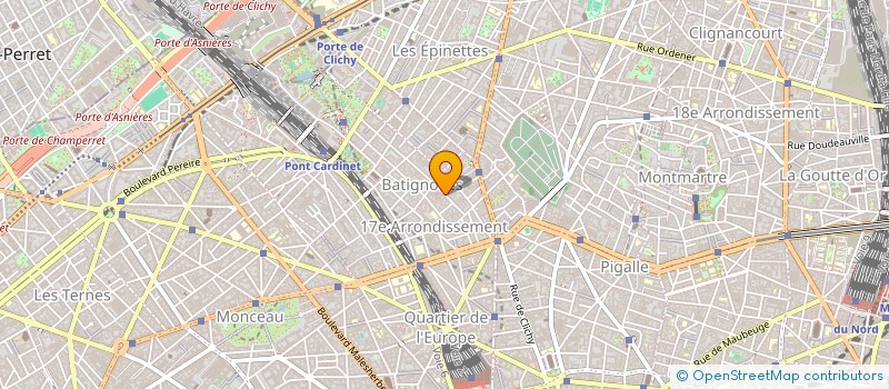 localisation de l'entreprise BOIS DE L'AISNE à PARIS