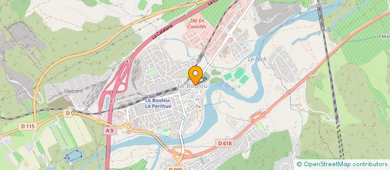 localisation de l'entreprise BOIS DE L'ASPRES à LE BOULOU