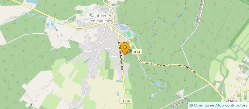 localisation de l'entreprise BOIS DE L'AVENIR  SAINT-LEGER-EN-YVELINES