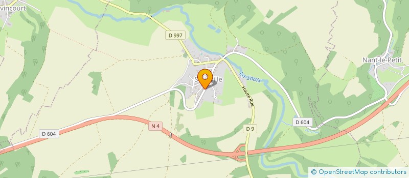 localisation de l'entreprise BOIS DE LA SAULX  STAINVILLE