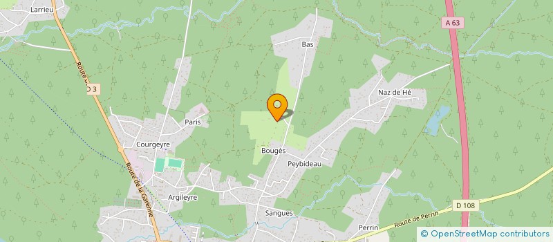 localisation de l'entreprise BOIS DE NAUTON à SALLES