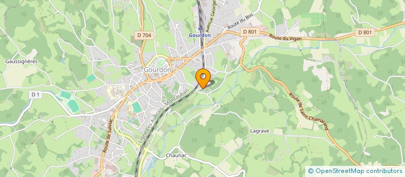 localisation de l'entreprise BOIS DE NICE CONSEIL  GOURDON