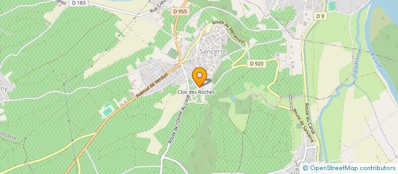 localisation de l'entreprise BOIS DE QUAT' SOUS  SANCERRE