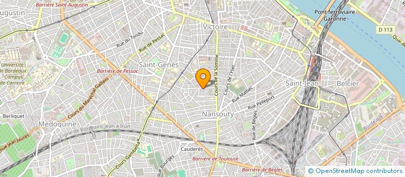 localisation de l'entreprise BOIS DE ROSE  BORDEAUX