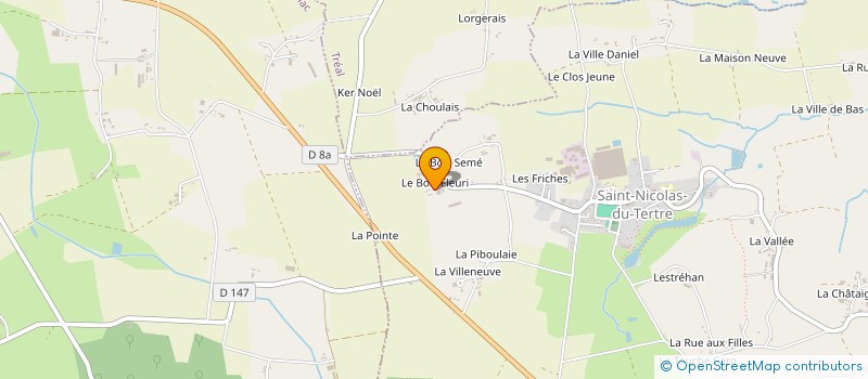 localisation de l'entreprise BOIS DES CLOS à SAINT-NICOLAS-DU-TERTRE
