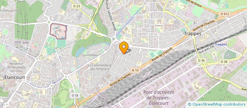 localisation de l'entreprise BOIS DES YVELINES à TRAPPES