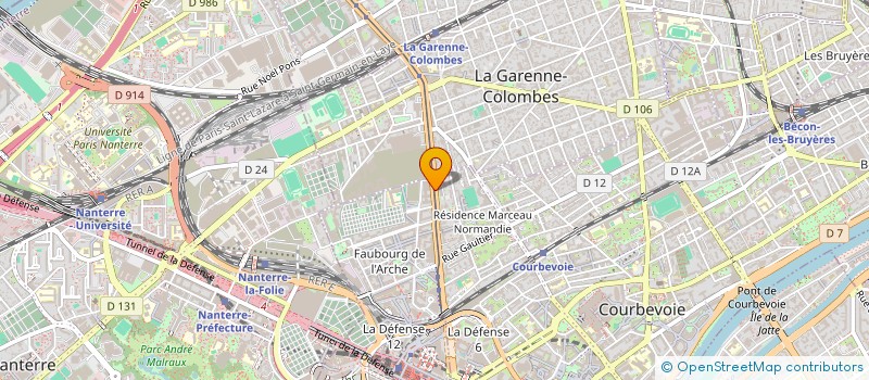 localisation de l'entreprise BOIS DOCUMENT TECHNIQUE MULTILINGUE à COURBEVOIE