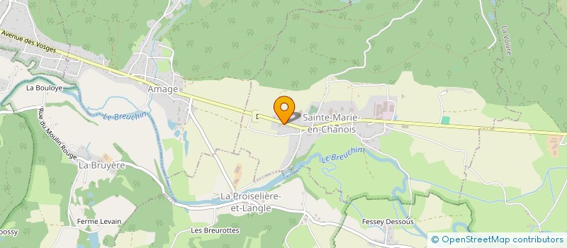 localisation de l'entreprise BOIS DU BEC DE LIEVRE  FAUCOGNEY-ET-LA-MER