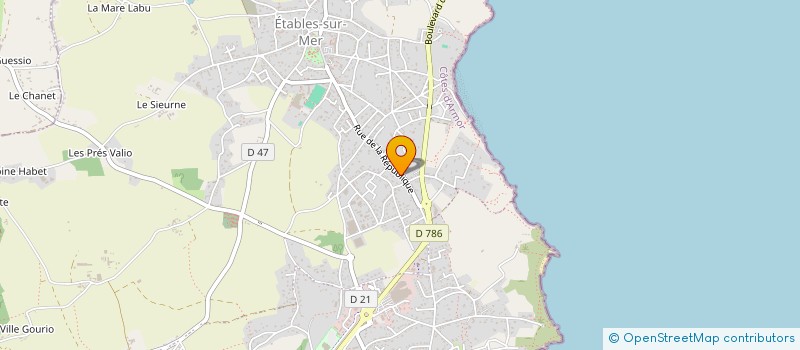 localisation de l'entreprise BOIS DU GOELO  BINIC-ETABLES-SUR-MER