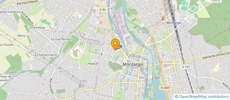 localisation de l'entreprise BOIS DU LOIRET à MONTARGIS