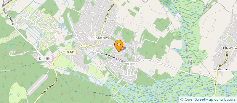 localisation de l'entreprise BOIS DU MOINE  LES MATHES