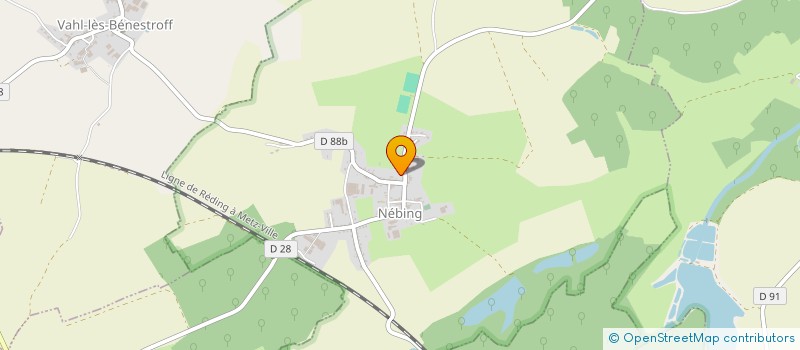 localisation de l'entreprise BOIS DU SAULNOIS  NEBING