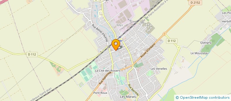 localisation de l'entreprise BOIS DU VAL DE LOIRE à MER