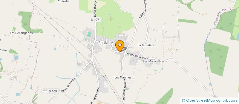 localisation de l'entreprise BOIS ECO SERVICE à SOULAIRE-ET-BOURG