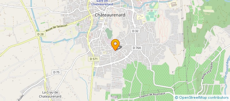 localisation de l'entreprise BOIS ELECTRICITE à CHATEAURENARD