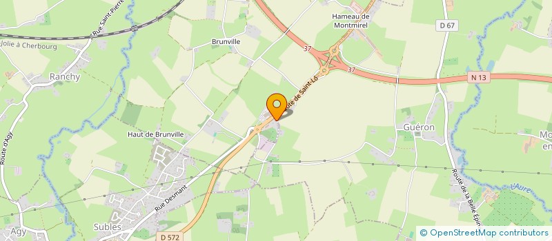 localisation de l'entreprise BOIS ENERGIE  SAINT-LOUP-HORS