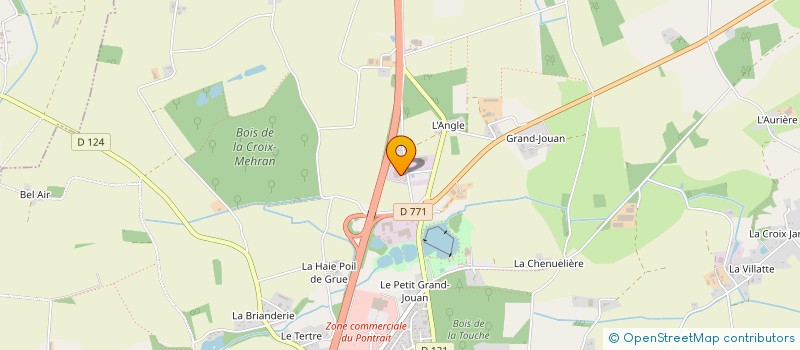 localisation de l'entreprise BOIS ENERGIE MAINE ATLANTIQUE BEMA  NOZAY