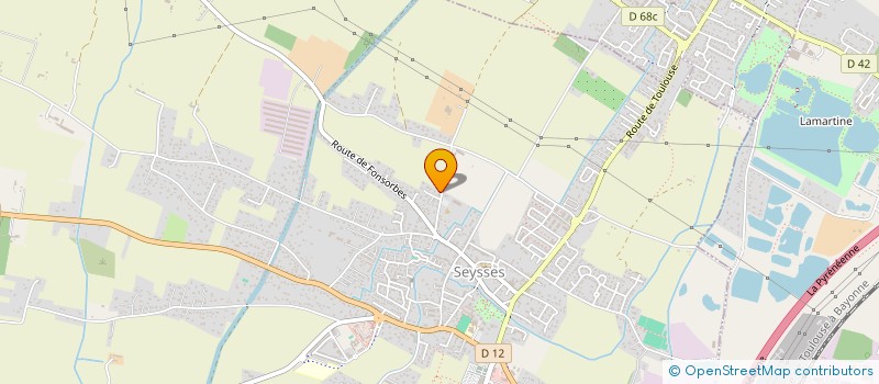 localisation de l'entreprise BOIS ENERGIE SERVICES TOULOUSAIN  SEYSSES