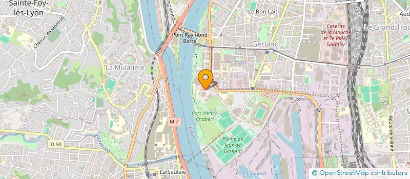 localisation de l'entreprise BOIS ENERGIES ANNEMASSE à LYON