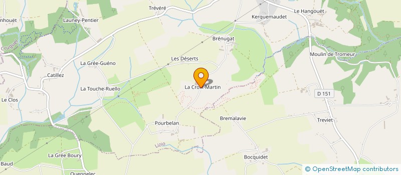 localisation de l'entreprise BOIS ET BUCHES  LIZIO