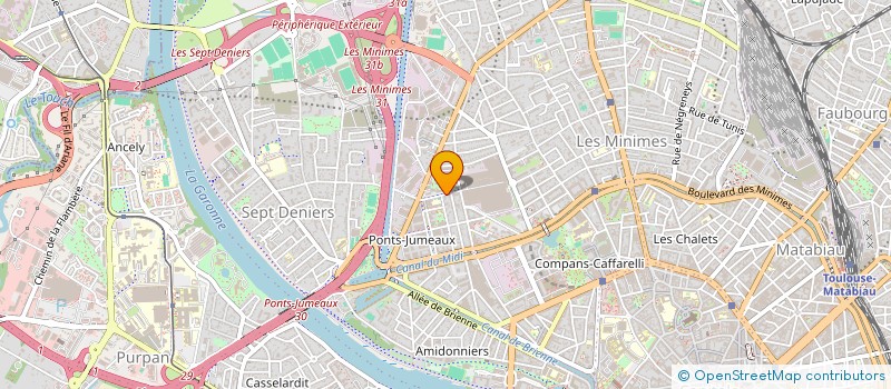 localisation de l'entreprise BOIS ET COMPAGNIE à TOULOUSE