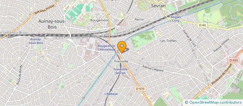 localisation de l'entreprise BOIS ET COMPAGNIE à SEVRAN