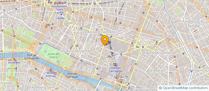 localisation de l'entreprise BOIS ET CONSTRUCTIONS MODERNES à PARIS