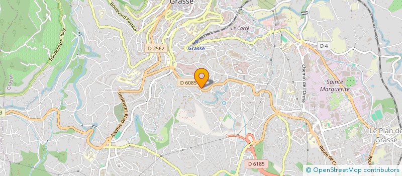 localisation de l'entreprise BOIS ET EAU  GRASSE