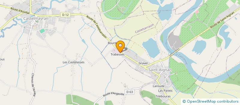 localisation de l'entreprise BOIS ET FER FRANCE  SAINT-AIGNAN