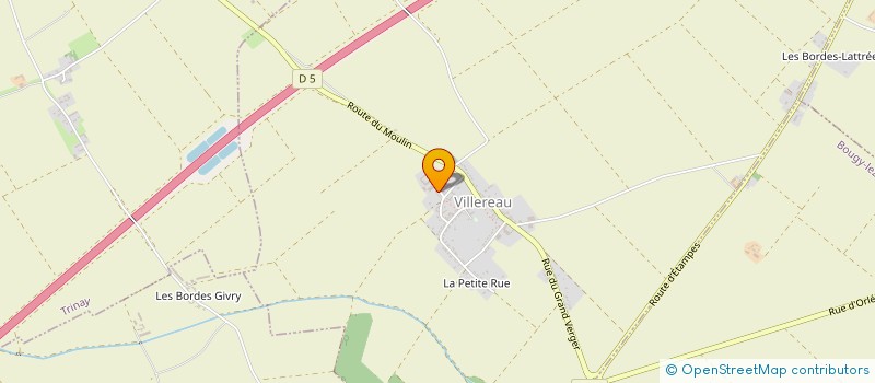 localisation de l'entreprise BOIS ET FLAMMES à VILLEREAU
