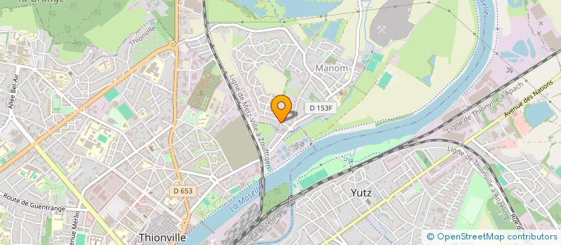 localisation de l'entreprise BOIS ET FORETS D'EUROPE  MANOM