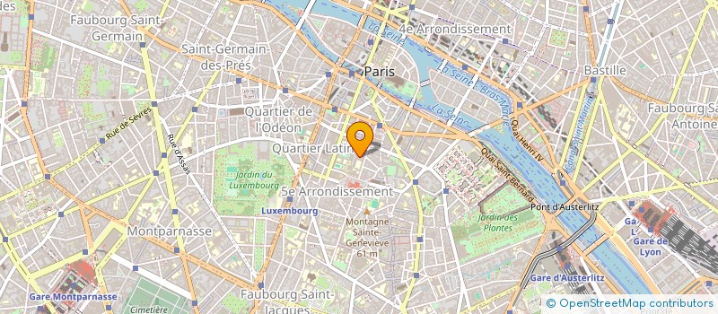 localisation de l'entreprise BOIS ET INFORMATIQUE à PARIS