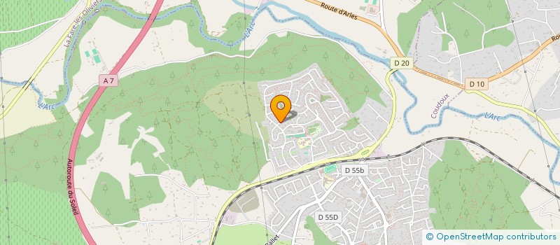 localisation de l'entreprise BOIS ET JARDINS à VELAUX