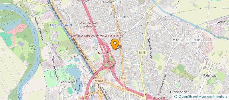 localisation de l'entreprise BOIS ET MATIERES à TOULOUSE