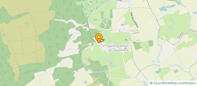 localisation de l'entreprise BOIS ET NATURE à SAINT-QUENTIN-EN-TOURMONT