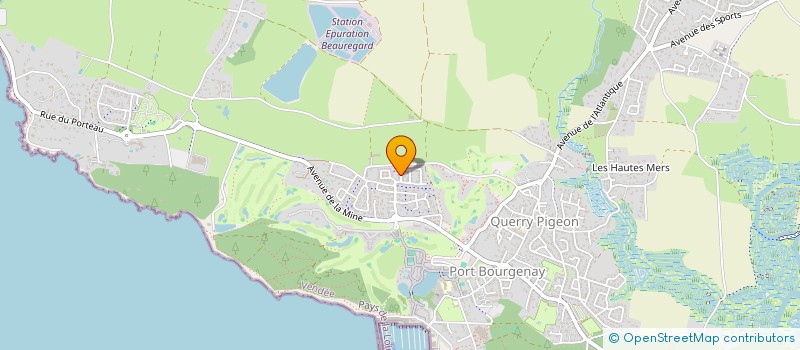 localisation de l'entreprise BOIS ET OCEAN  TALMONT-SAINT-HILAIRE