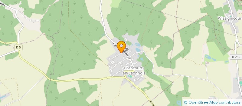 localisation de l'entreprise BOIS ET SCIAGE DE FRANCE  BRANCOURT-EN-LAONNOIS