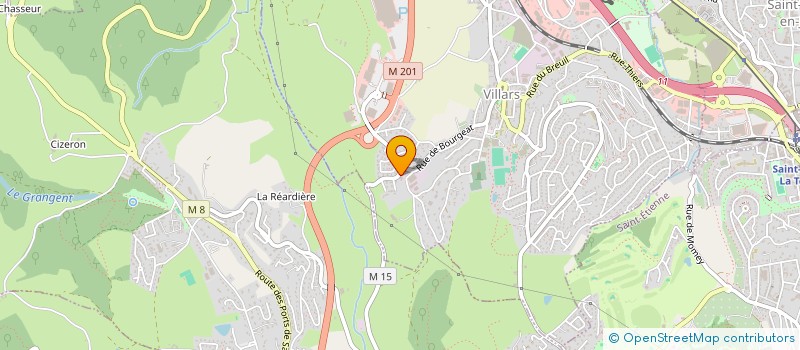localisation de l'entreprise BOIS ET SCIAGE DU PILAT à VILLARS