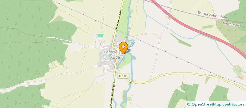 localisation de l'entreprise BOIS ET TECHNOLOGIE à LAFERTE-SUR-AUBE
