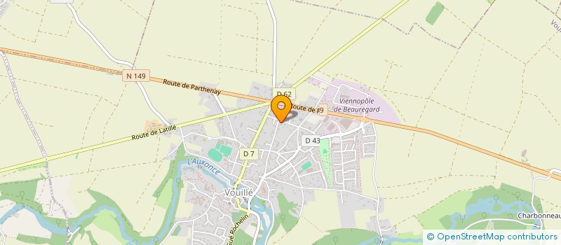 localisation de l'entreprise BOIS ET VIE à VOUILLE