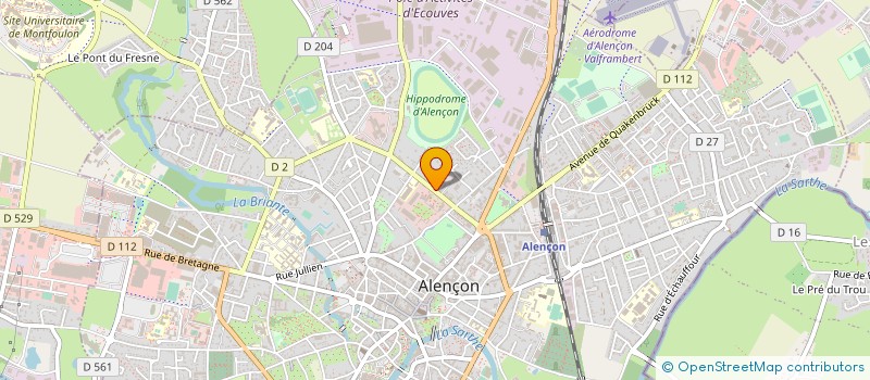 localisation de l'entreprise BOIS ET VIE à ALENCON